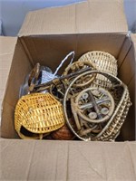 Box of Misc Baskets