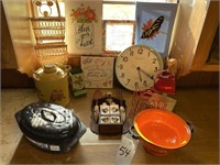 Plaques, Clock, Granite, Misc. Kitchen