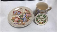 Collector Watkins Mug & Coaster Set W/ Plate