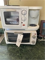 Toaster Oven, Toaster/Coffee Pot