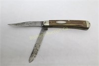 Vintage Case Trapper Pocket Knife 4" Closed