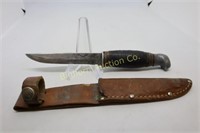 Vintage Hunting Knife PAL RH-24 w/ Leather Sheath