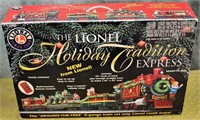 LIONEL HOLIDAY EDITION EXPRESS TRAIN WITH REMOTE