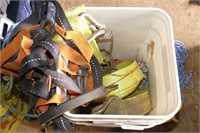 Bucket of Tie Downs