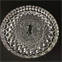 Waterford Crystal 1995 Christmas Plate