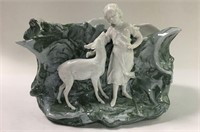 Porcelain Figural Vase