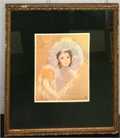 Framed Mary Cassatt Print
