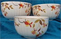 HALL'S JEWEL-T NESTED MIXING BOWLS