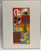 Matisse '52 Wooden Plaque, Vegetables