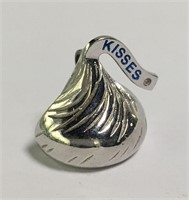 Sterling Silver Hersheys Kisses Pendant
