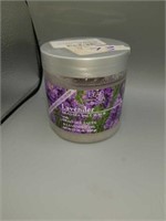 new! Lavender Dead Sea Salt Scrub 23.28 oz. extra