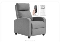 grey massage recliner