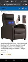 Massage recliner