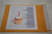 Custom Decorated Cake Gift Card