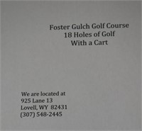 Foster Gulch Golf Course