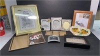 Lot of photo frames