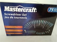 Mastercraft 72 pcs Screwdriver Set, New