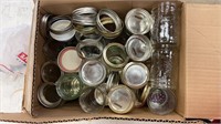 Box of pint size canning jars