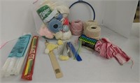 Various knitting items