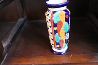 HANDPAINTED MEXICAN FLOWER VASE