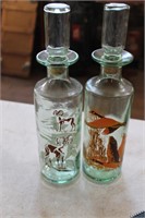 VINTAGE WHISKEY DECANTERS