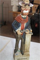"DOC HOLIDAY" MCCORMICK WHISKEY DECANTER
