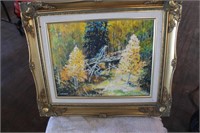 FRAMED PAINTING BY WOFFORD