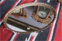 VINTAGE MIRRORED MAKEUP TRAY