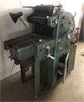 AB Dick Offset Printing Press