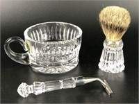 Waterford Shaving Set signed Miroslav Havel