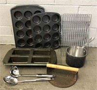 Assortment of Kitchenware Including Wilton,