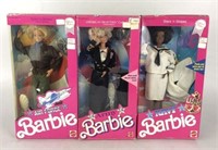 Military Barbies, Lot of 3