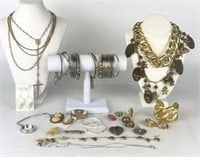 Selection of Costume Jewelry Including Brighton