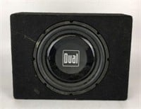 Dual TBX10A Subwoofer with Enclosed Amplifier