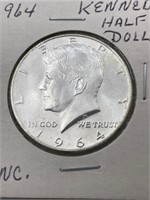 1964 Kennedy Half Dollar (Unc)