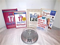 Books and Small Weigh Scale