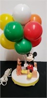 19" Vintage Mickey Mouse Lamp