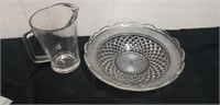 Wexford Anchor Hocking Bowl & nice glass pitcher