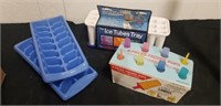 New Ice Cube Trays & frozen pop makers