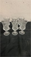 6 studio crystal bourbon glasses