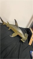 21.5” plastic hammer head shark