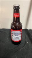15” Budweiser glass bottle