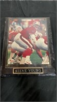 13”x10” Steve young plaque