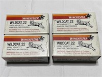 Winchester wildcat 22 long rifle high velocity.
