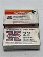 Winchester super-x 22 short rounds. 1 box of