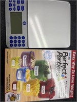 Weight Watchers scale and perfect portions