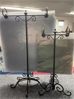 Hanging displays one holds 12x12 and other holds