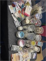 Large lot of glitter and embellishment for crafts