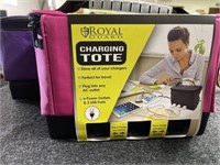 Two Royal guard charging totes. Six power outlets