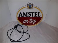 Amstel On Tap Light Up Sign